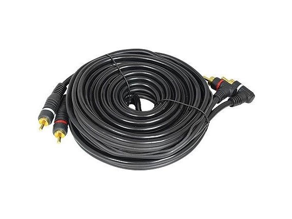 CABO RCA AUTOMOTIVO PLUG 90 GRAU 5M L22M