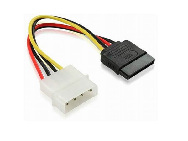 CABO ADAPTADOR DE ALIMENTAÇÃO FORCA IDE x SATA CABO ADAPTADOR DE ALIMENTAÇÃO FORCA IDE x SATA