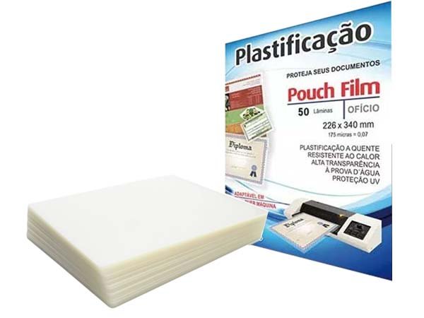 FOLHA PARA PLASTIFICACAO A4 POUCH FILM