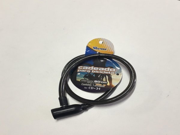 CADEADO BAKE 80CM FLEX WESTERN