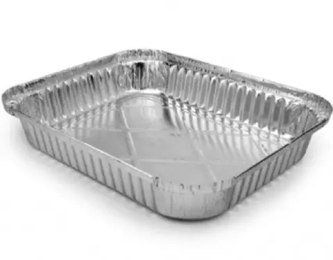 BANDEJA ALUMINIO MANUAL 2000ML C/10