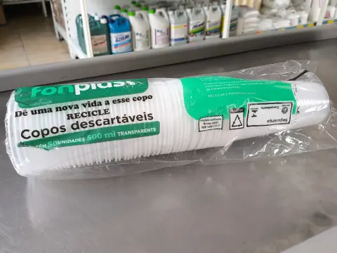 COPO 500ML FONPLAST TR PS C/50