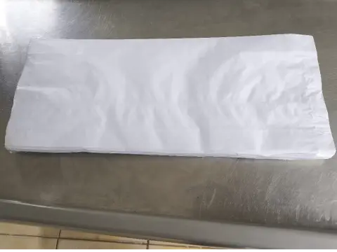 Saco Kraft Branco 7,5Kg c/100