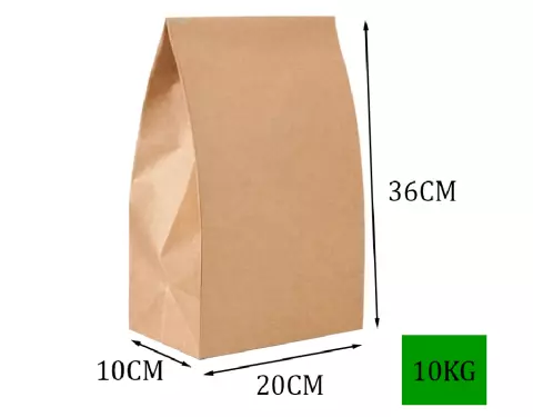 Saco Kraft SOS Delivery 10KG c/100 20x36x10