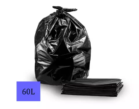 Saco para Lixo 60L c/100 0.005