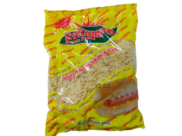 BATATA PALHA DUKAMPO PCT 500 GRS BATATA PALHA DUKAMPO PCT 500 GRS