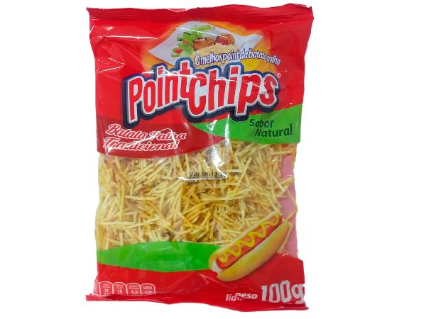 BATATA PALHA POINT CHIPS PCT 100 GRS BATATA PALHA POINT CHIPS PCT 100 GRS