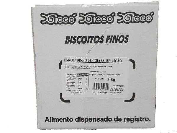ENROLADINHO DE GOIABA ( BELISCÃO) VENDA P/ KILO ENROLADINHO DE GOIABA ( BELISCÃO) VENDA P/ KILO