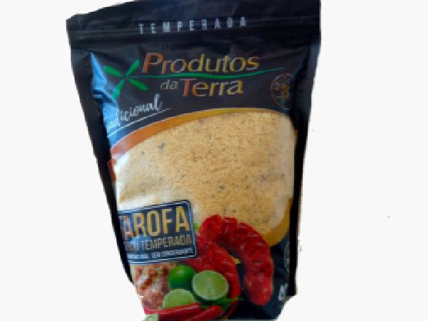 FAROFA DE MANDIOCA TRADICIONAL PRODUTOS DA TERRA PCT 400 GRS . FAROFA DE MANDIOCA TRADICIONAL PRODUTOS DA TERRA PCT 400 GRS .