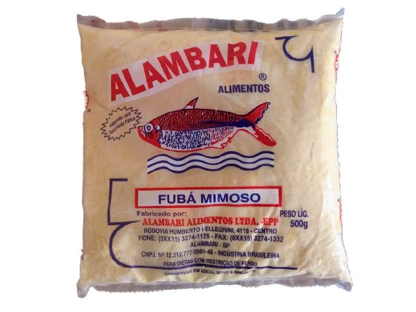 FUBÁ MIMOSO ALAMBARI PCT 500 GRS FUBÁ MIMOSO ALAMBARI PCT 500 GRS