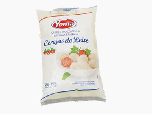 MUÇARELA DE BÚFALA/VACA CEREJAS DE LEITE YEMA (PCT 330 G) MUÇARELA DE BÚFALA/VACA CEREJAS DE LEITE YEMA (PCT 330 G)