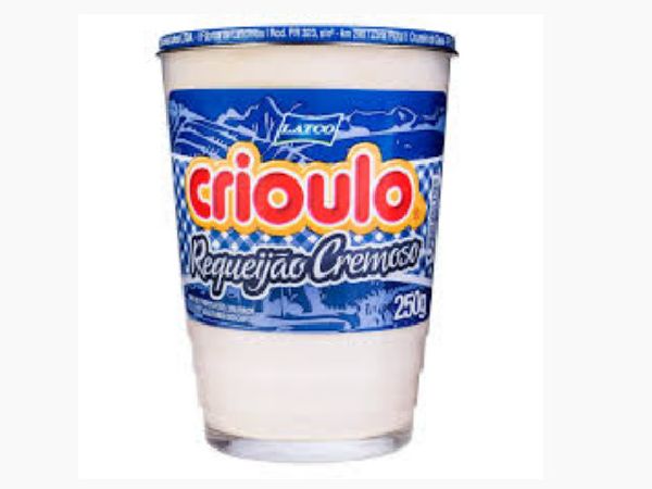 REQUEIJÃO CREMOSO CRIOULO COPO VIDRO 0,250 GRS VENDA P/ UNIDADE REQUEIJÃO CREMOSO CRIOULO COPO VIDRO 0,250 GRS VENDA P/ UNIDADE