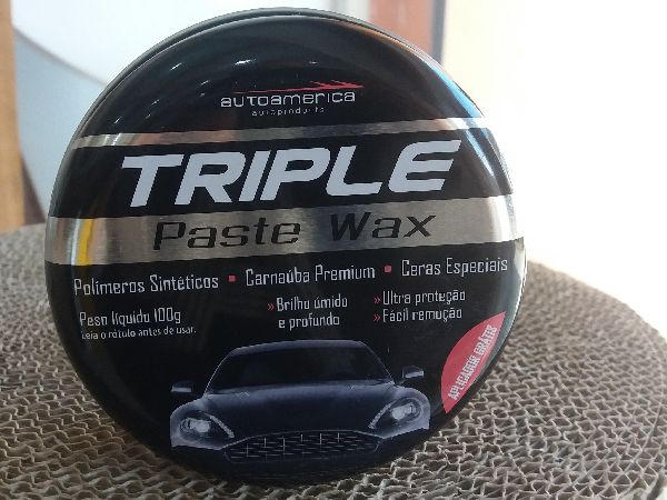 Cera Cristalizadora Autoamerica Triple Paste Wax Carnaúba 100g Cera Cristalizadora Autoamerica Triple Paste Wax Carnaúba 100g