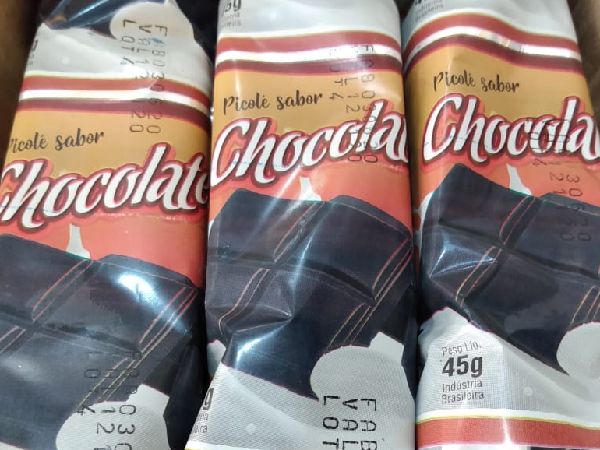 Picolé ao Leite - Chocolate Picolé ao Leite - Chocolate