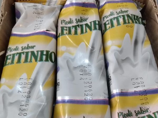 Picolé ao Leite - Leite Ninho Picolé ao Leite - Leite Ninho