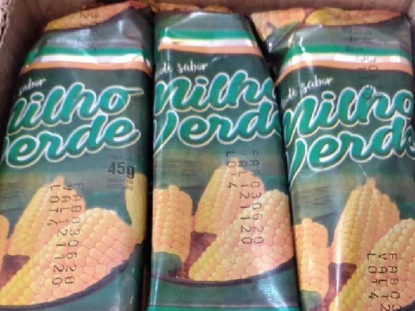 Picolé ao Leite - Milho Verde Picolé ao Leite - Milho Verde
