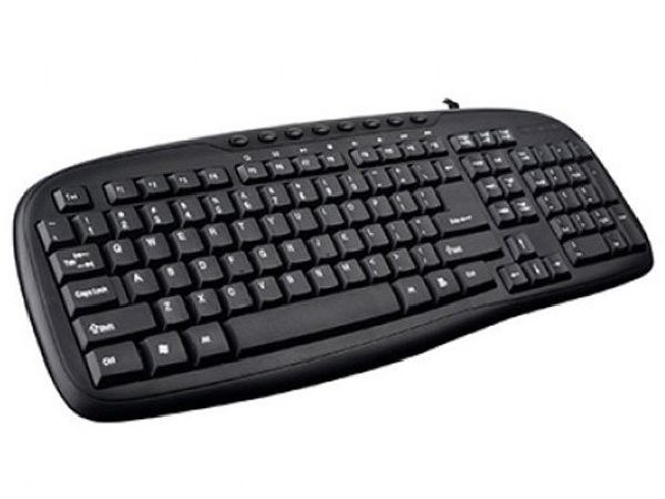 Teclado USB Multimidia Curve Slim ABNT-2 Teclado USB Multimidia Curve Slim ABNT-2