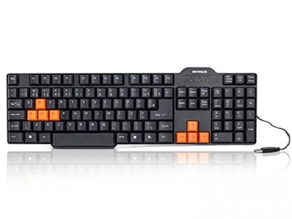 Teclado USB Gamer ABNT-2 Preto Teclado USB Gamer ABNT-2 Preto