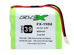 Bateria para Telefone sem Fio Tipo-39 3.6V 600ma Fx-110U 3 Celulas