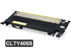 CARTUCHO DE TONER COMPATIVEL COM SAMSUNG CLT-Y406S CLP365 CLP360 AMARELO