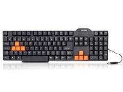 TECLADO USB GAMER ABNT-2 PRETO