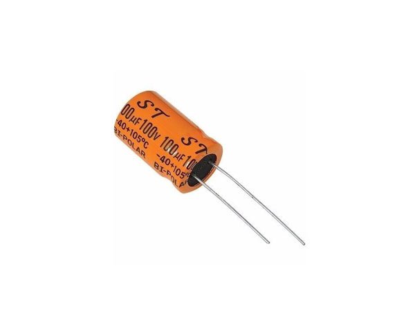CAPACITOR 100mf x 100V BIPOLAR 147/D