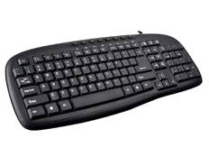 Teclado Multimidia Slim Curve USB ABNT II
